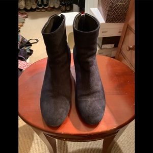 Rag & Bone blue booties